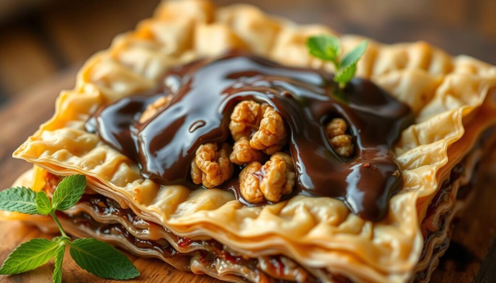 Chocolate Baklava