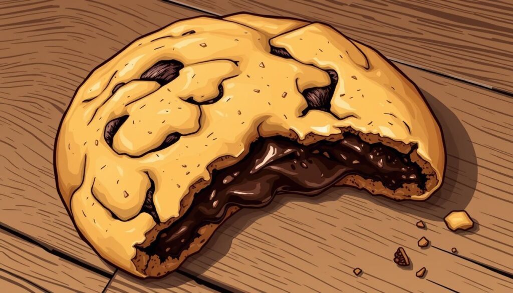 Image of a Levain Bakery-style giant cookie
