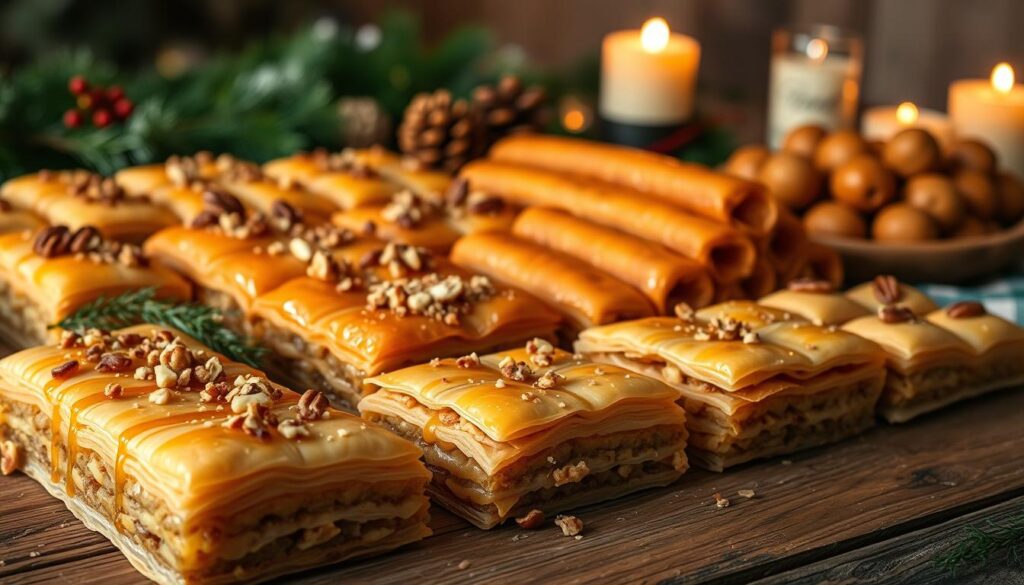 seasonal baklava desserts