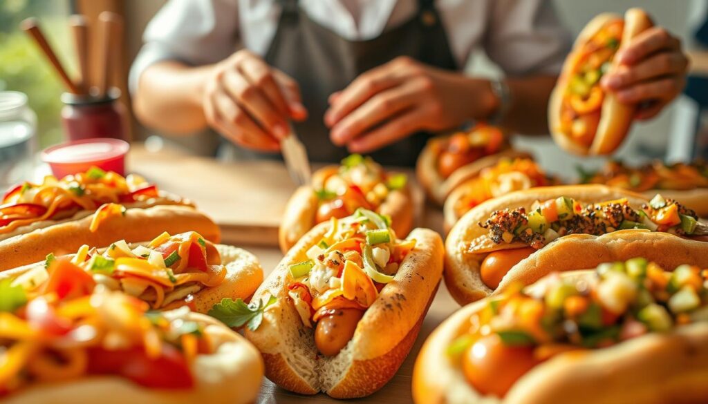 creative hot dog ideas