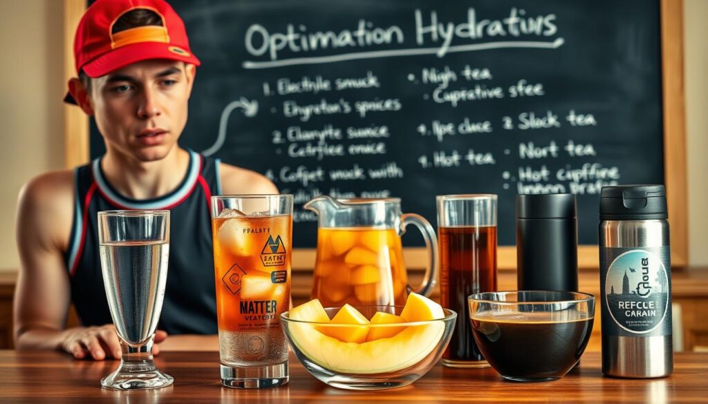 hydration strategies for competitive eating