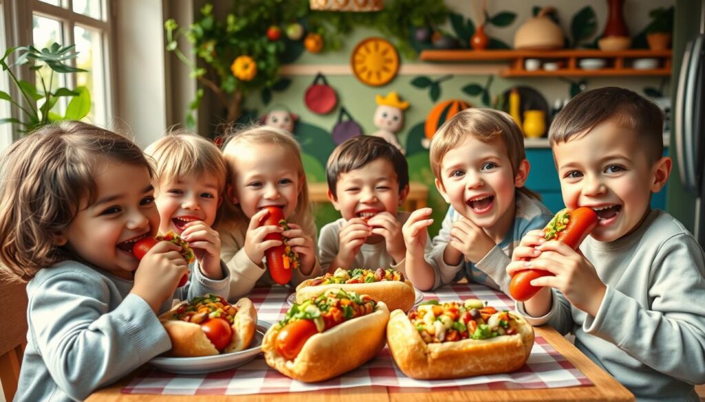 plant-powered hot dogs for kids