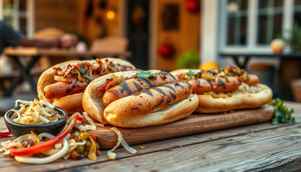 vegetarian hot dog recipes